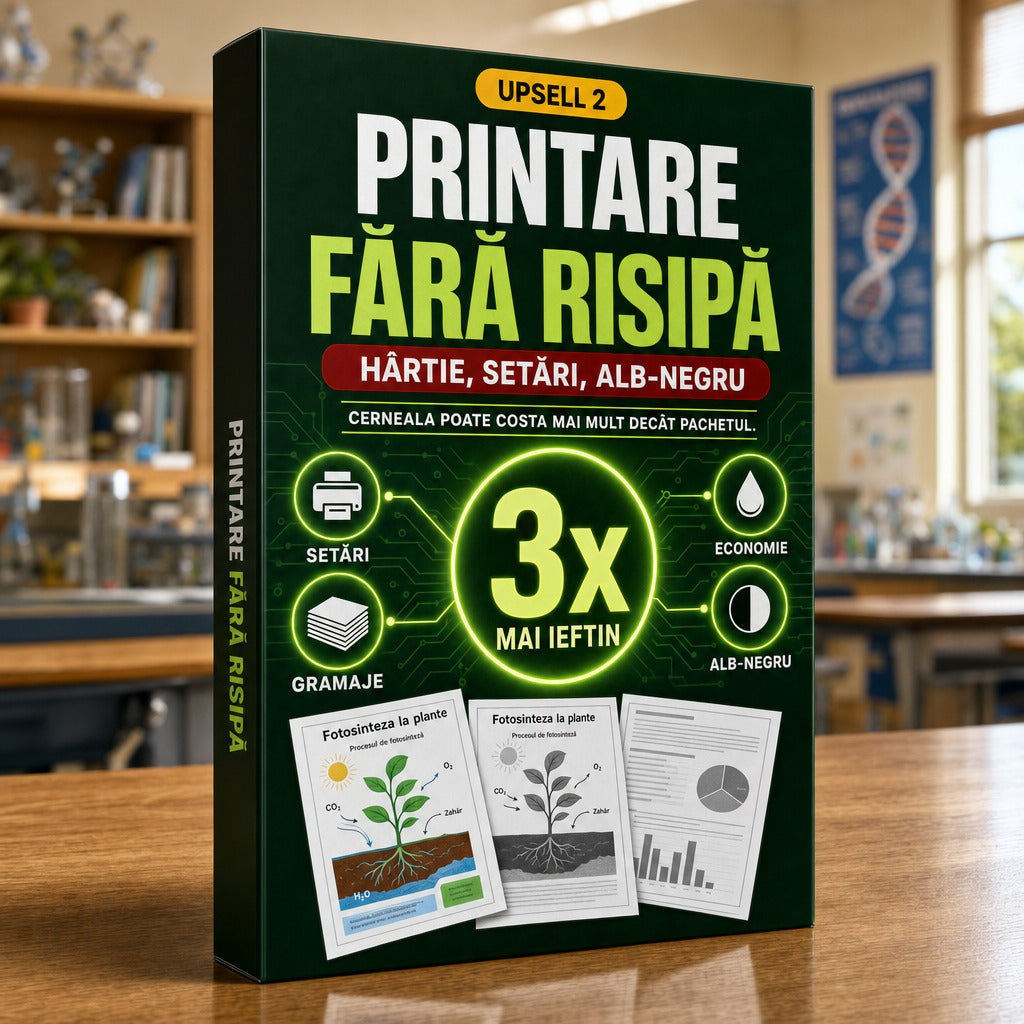 Printare fără risipă