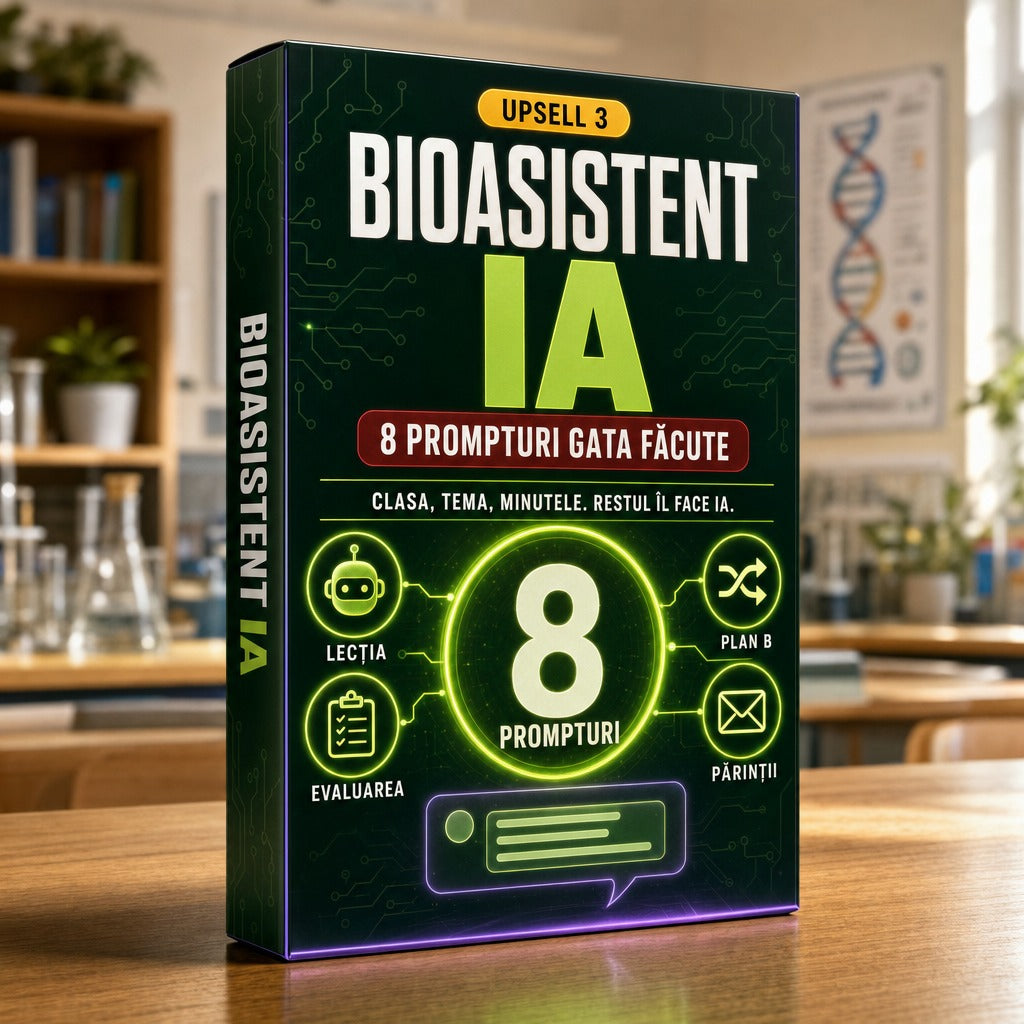 BioAsistent IA — 8 prompturi