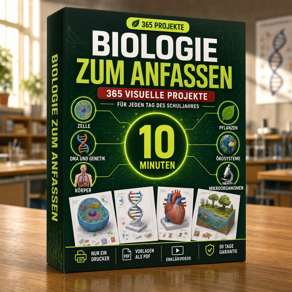 Biologie zum Anfassen — 365 visuelle Projekte